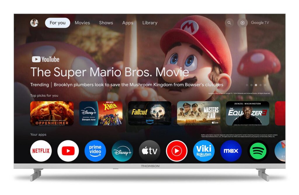 Televiisor|THOMSON|40 “|Full HD|1920 x 1080 pixels|Flat|16:9|LCD|4...