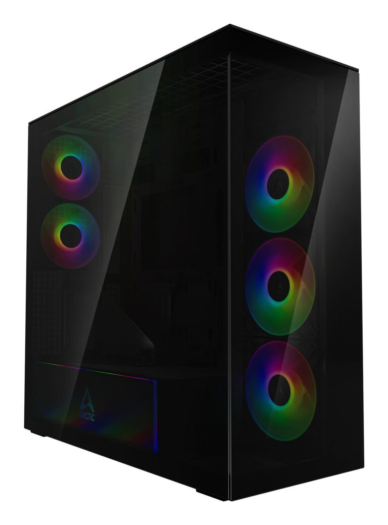 Case|ARCTIC|Xtender VG (Black)|Case product features Transparent panel|N...