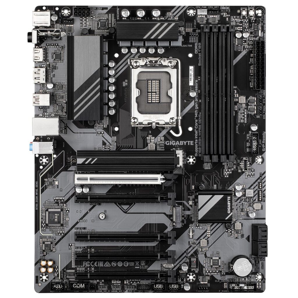 Emaplaat|GIGABYTE|Intel B760 Express|LGA1700|ATX|Memory DDR5|Memory slo…