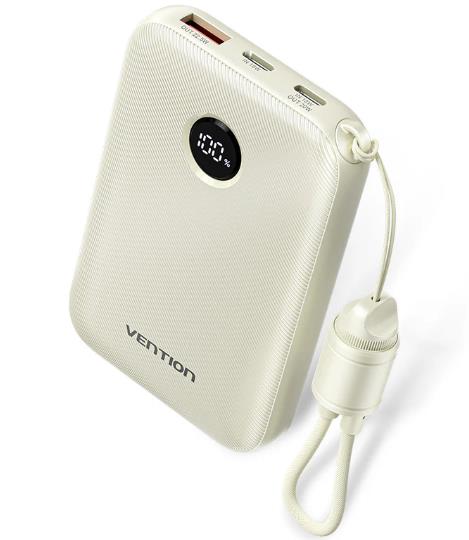 AKUPANK USB 10000MAH 22.5W/BEIGE FKAN0-C VENTION