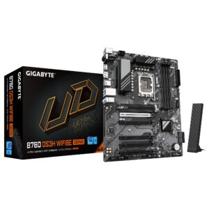 Emaplaat|GIGABYTE|Intel B760 Express|LGA1700|ATX|Memory DDR5|Memory slo...