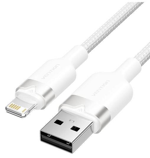 KAABEL USB2.0 TO LIGHTNING/1M WHITE LANWF VENTION