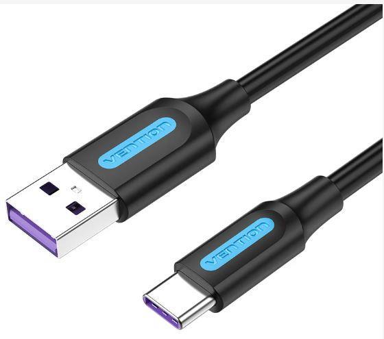 CABLE USB-C TO USB2.0/1.5M BLACK CORBG VENTION