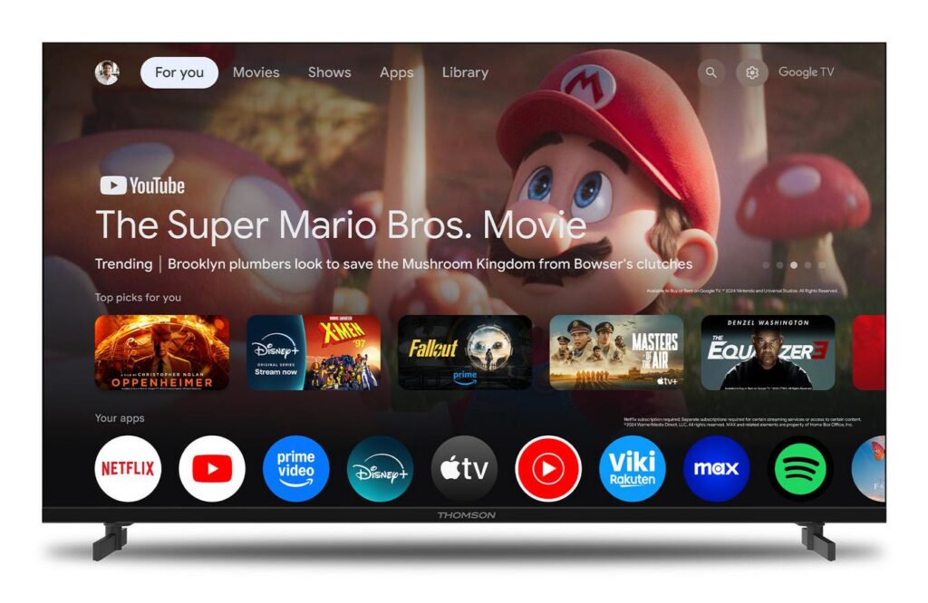 Televiisor|THOMSON|40 “|Full HD|1920 x 1080 pixels|Flat|16:9|LCD|4...