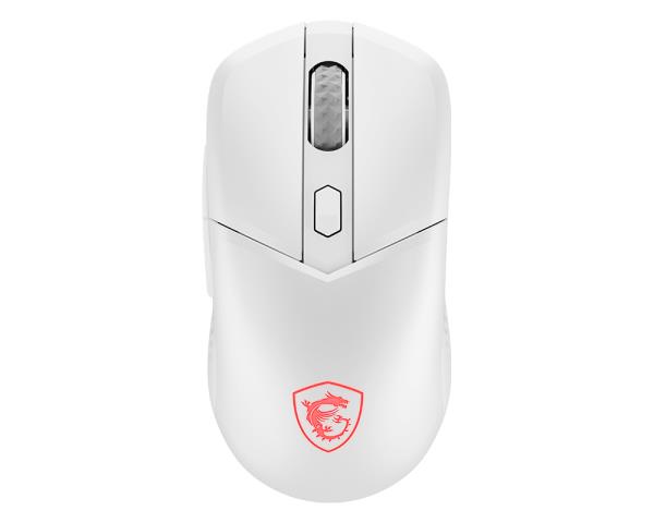 Hiir USB OPTICAL WRL Mänguri/VERSA 300 W WHITE MSI