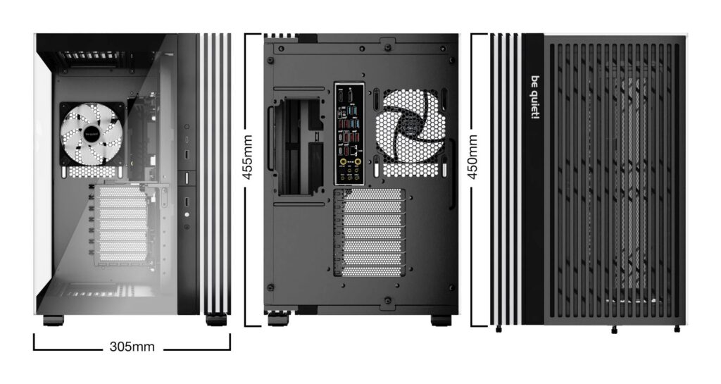 Case|BE QUIET|LIGHT BASE 600 LX|Tower|ATX|MicroATX|MiniITX|Colour Black|BGW67