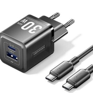 MOBILE CHARGER WALL USB +KAABEL/30W 2P TZ-FEQB0-EU-01 VENTION