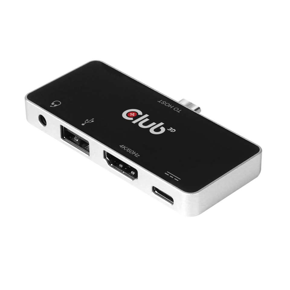 I/O HUB 4IN1 USB-C TO HDMI/100W CSV-1591 CLUB3D