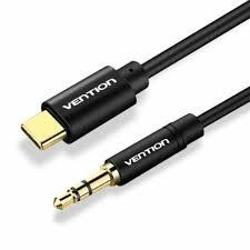 KAABEL AUDIO 3.5MM TO USB-C/1.5M BLACK BGABG VENTION