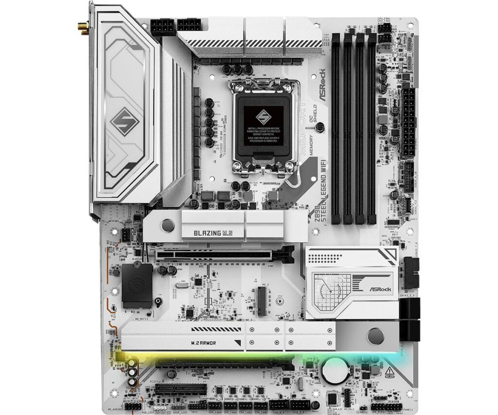 Emaplaat|ASROCK|Intel Z890|LGA1851|ATX|Memory DDR5|Memory slots 4|Z890S&...