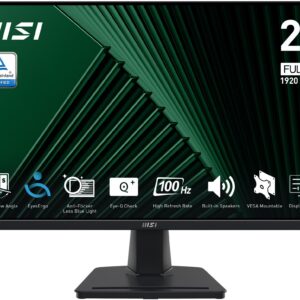 LCD Monitor|MSI|PRO MP245G|23.8"|Business|Panel IPS|1920x1080|16:9|100 Hz|1 ms|Speakers|PROMP245G