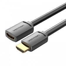 KAABEL HDMI MALE/FEMALE 4K/1M BLACK AHCBF VENTION
