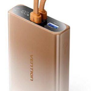 AKUPANK USB 10000MAH 22.5W/GOLD FHZJ0 VENTION