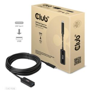 KAABEL USB-C TO USB 5M/M/F CAC-1536 CLUB3D
