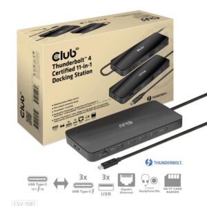 NB ACC DOCKING STATION 11IN1/THUNDERBOLT CSV-1581 CLUB3D