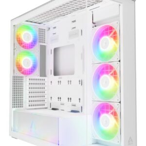 Case|ARCTIC|Xtender (White)|MidiTower|Case product features Transparent panel|Not included|Colour White|ACPCC00014A