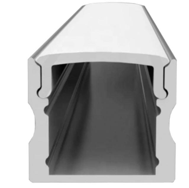 LIGHTSTRIP ACC PROFILE ALU/2M HB-17.2X14.4 VISIONAL