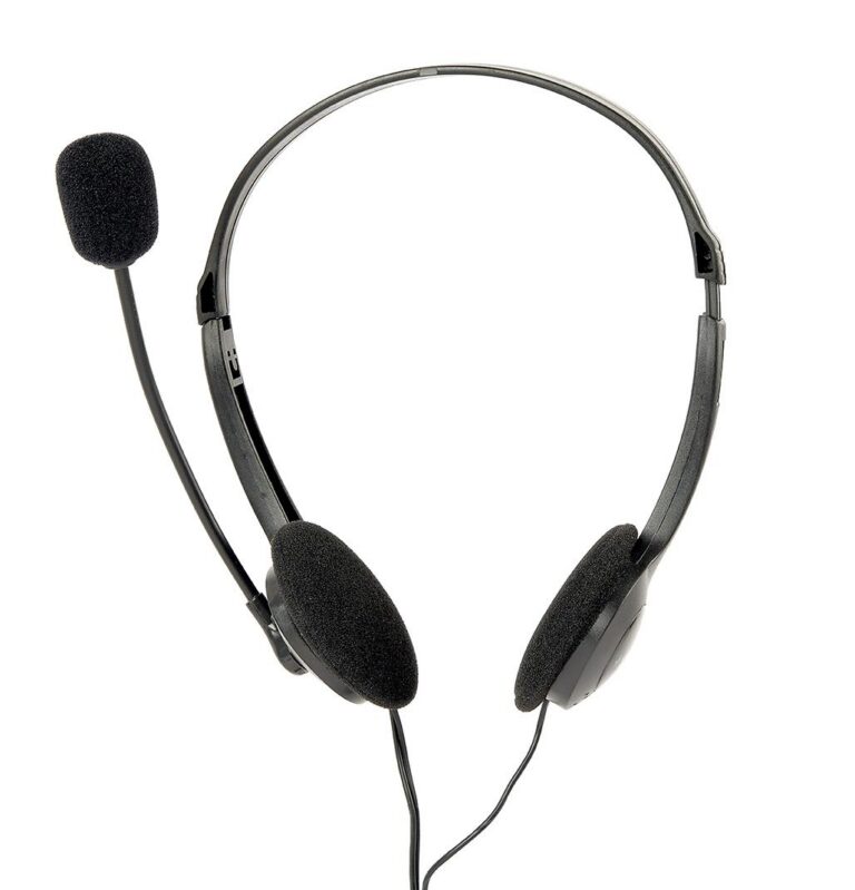 KÕRVAKLAPID STEREO/BLACK MHS-123 GEMBIRD