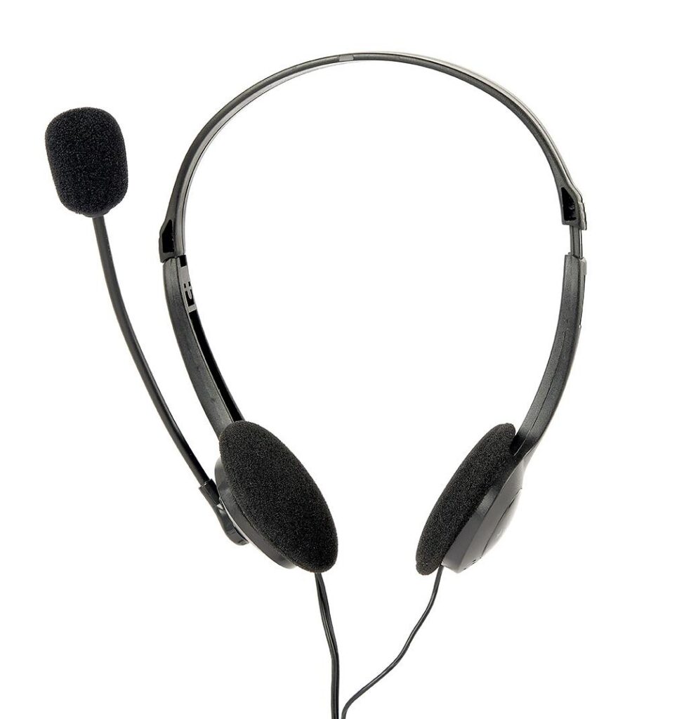 KÕRVAKLAPID STEREO/BLACK MHS-123 GEMBIRD