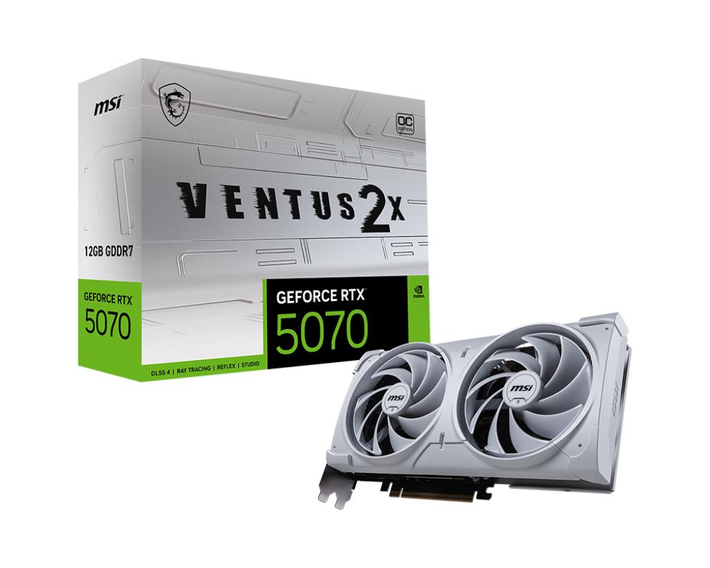 Videokaart|MSI|NVIDIA|GeForce RTX 5070|12 GB|GDDR7|192 bit|PCI Expres&#8...