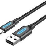 KAABEL USB-C TO USB2.0/0.5M BLACK COKBD VENTION