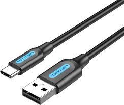 KAABEL USB-C TO USB2.0/0.5M BLACK COKBD VENTION