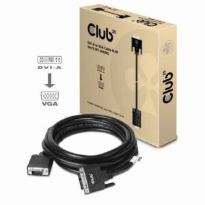 KAABEL DVI-A TO VGA 3M/M/M CAC-1243 CLUB3D
