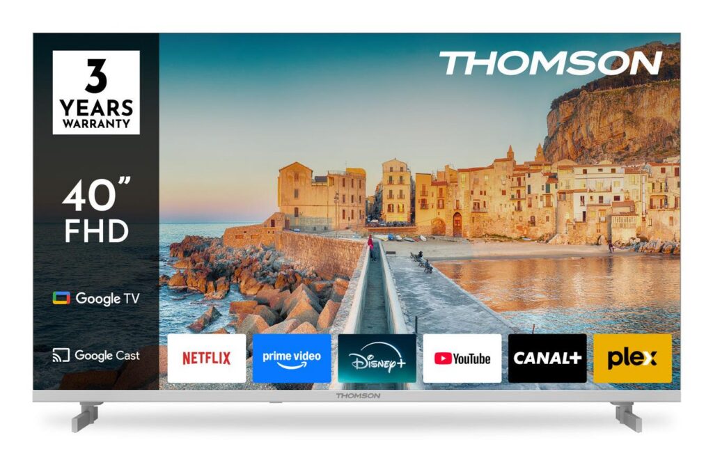 Televiisor|THOMSON|40 “|Full HD|1920 x 1080 pixels|Flat|16:9|LCD|4...