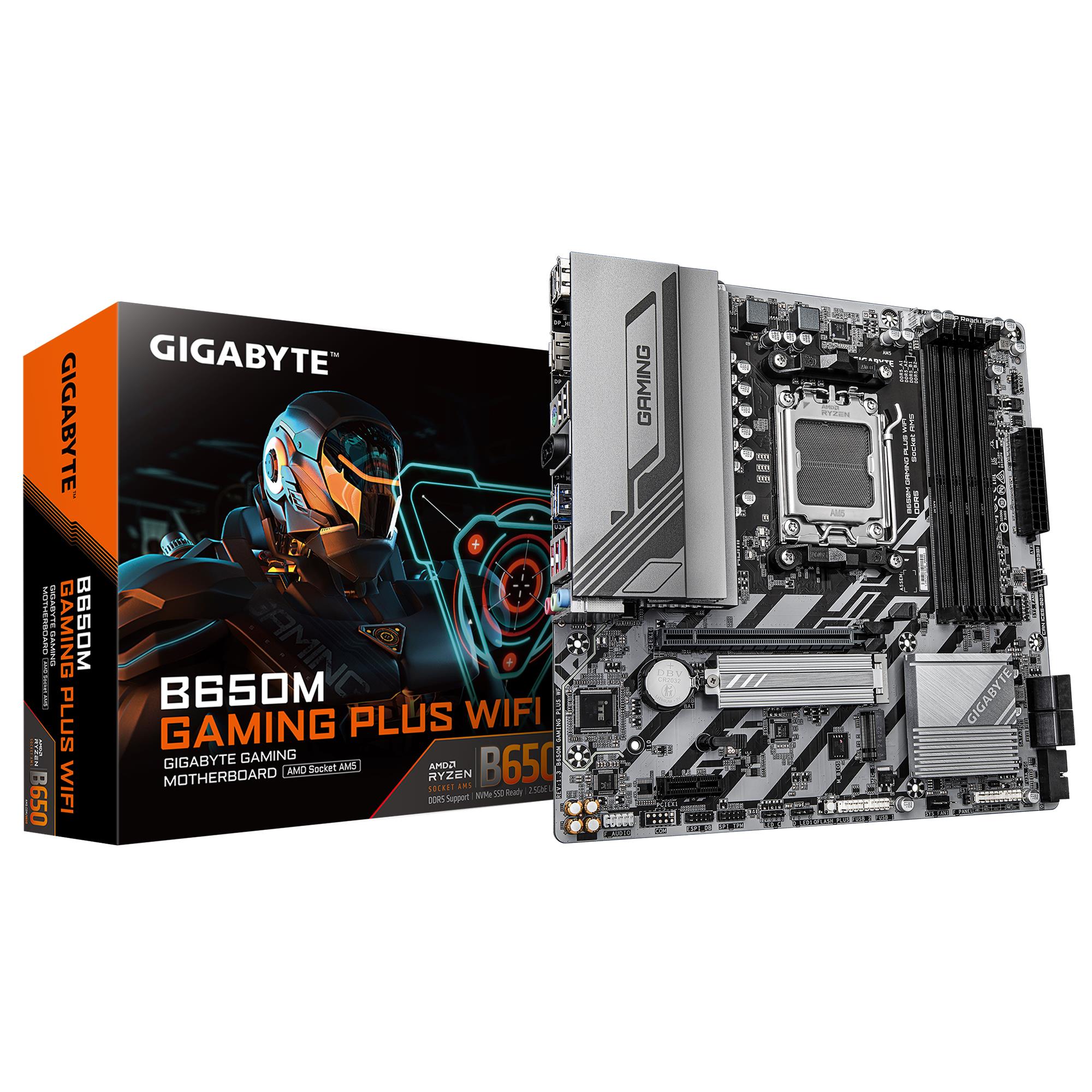 Mainboard|GIGABYTE|AMD B650|SAM5|Micro-ATX|Memory DDR5|Memory slots 4|B6...