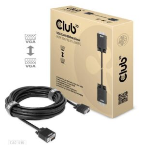 KAABEL VGA TO VGA 10M/M/M CAC-1710 CLUB3D