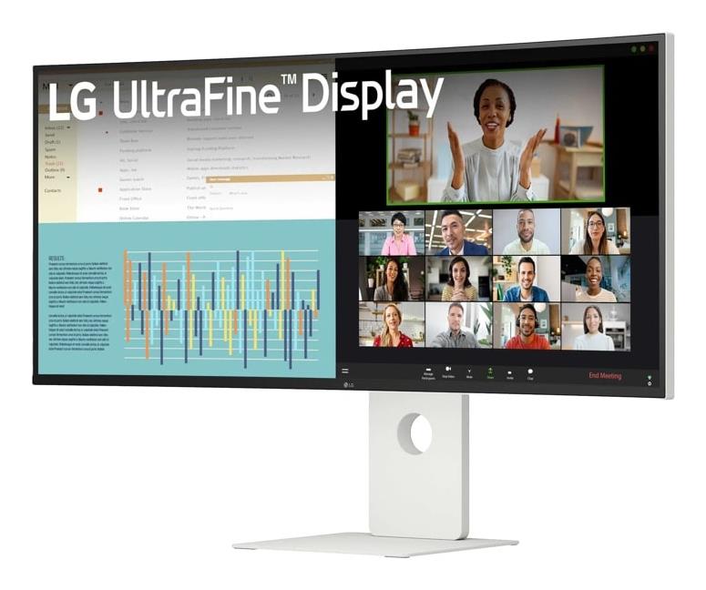 LCD Monitor|LG|40 “|5120 x 2160 pixels|WUHD|Native aspect ratio 21:9|Curved|40U990A-W