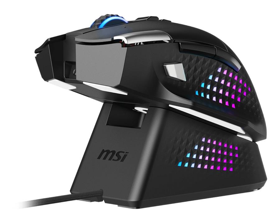 Hiir USB OPTICAL WRL Mänguri/VERSA PRO W+DOCK PRO MSI
