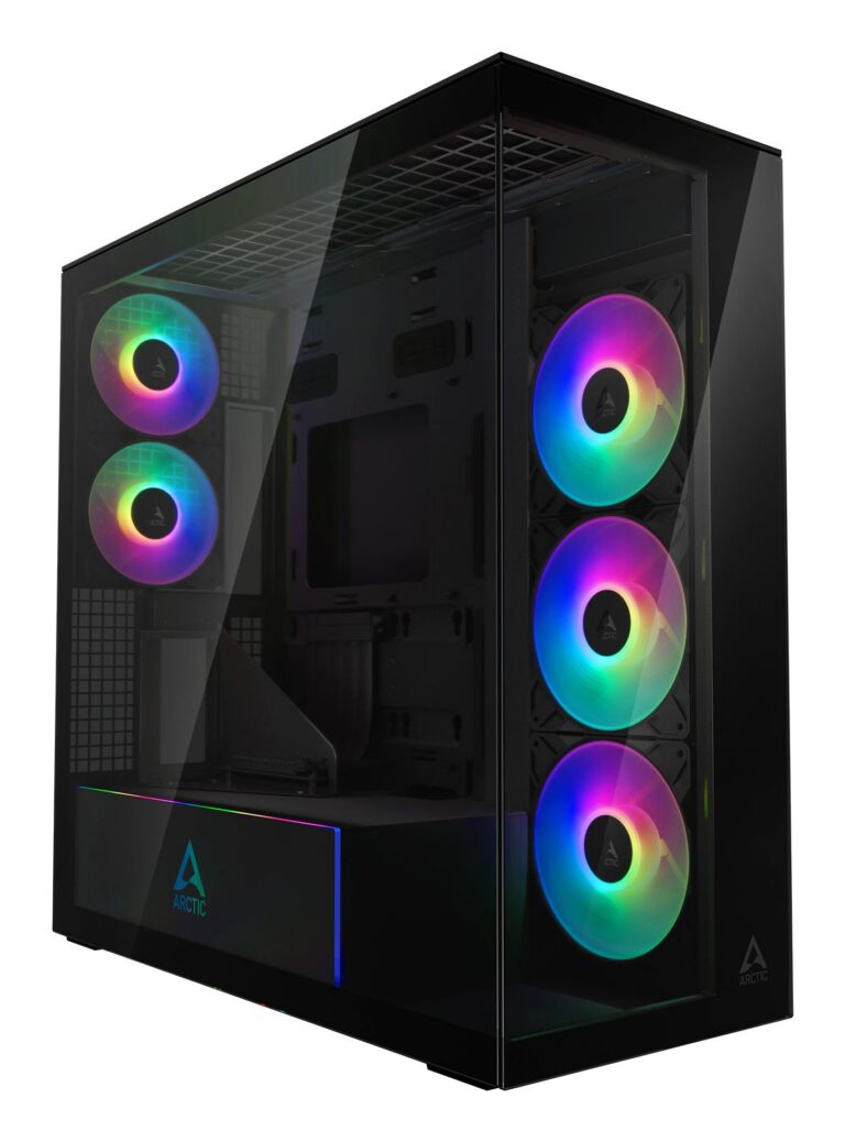 Case|ARCTIC|Xtender VG (Mirror Black)|Case product features Transparent ...