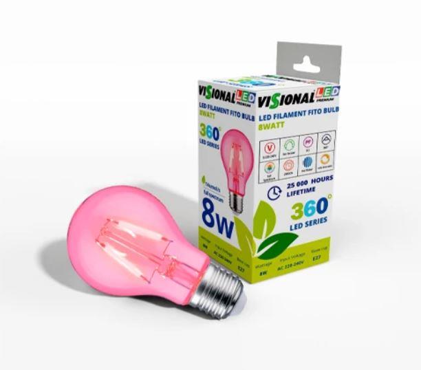 Light Bulb|VISIONAL|Power consumption 8 Watts|Beam angle 360 degrees|04-219