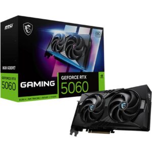Videokaart|MSI|NVIDIA GeForce RTX 5060|8 GB|GDDR7|128 bit|PCIE 5.0 16...
