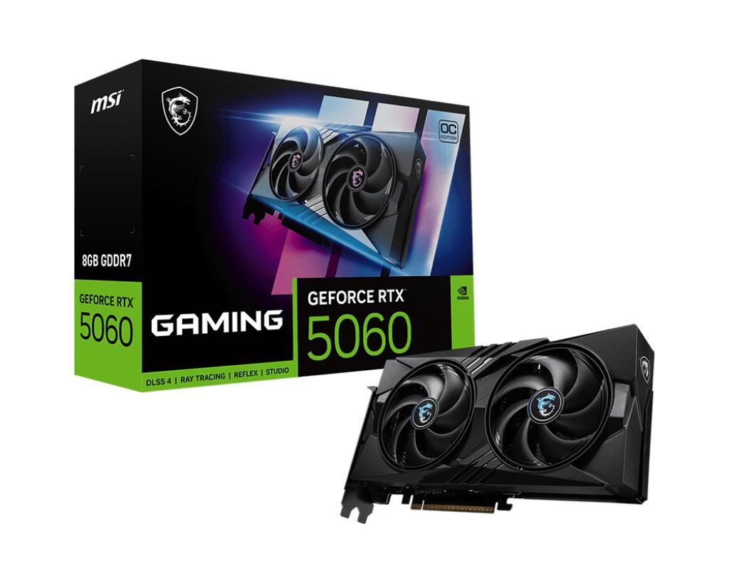 Graphics Card|MSI|NVIDIA GeForce RTX 5060|8 GB|GDDR7|128 bit|PCIE 5.0 16...