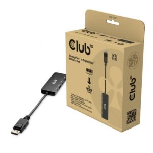 I/O ADAPTER DP TO HDMI TRIPLE/CSV-7330 CLUB3D