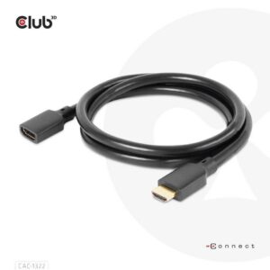 KAABEL HDMI TO HDMI 1M/M/F CAC-1322 CLUB3D