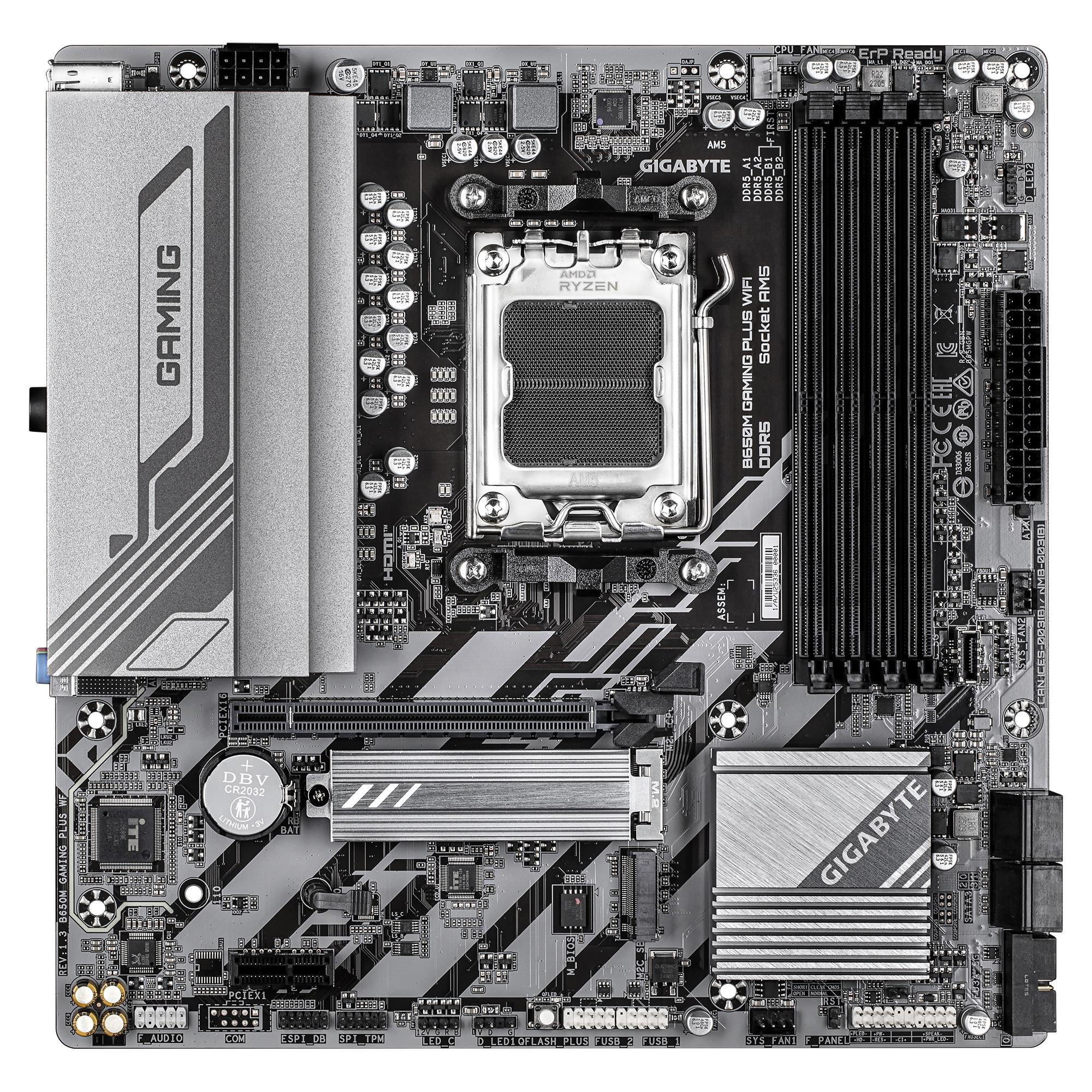 Mainboard|GIGABYTE|AMD B650|SAM5|Micro-ATX|Memory DDR5|Memory slots 4|B6...
