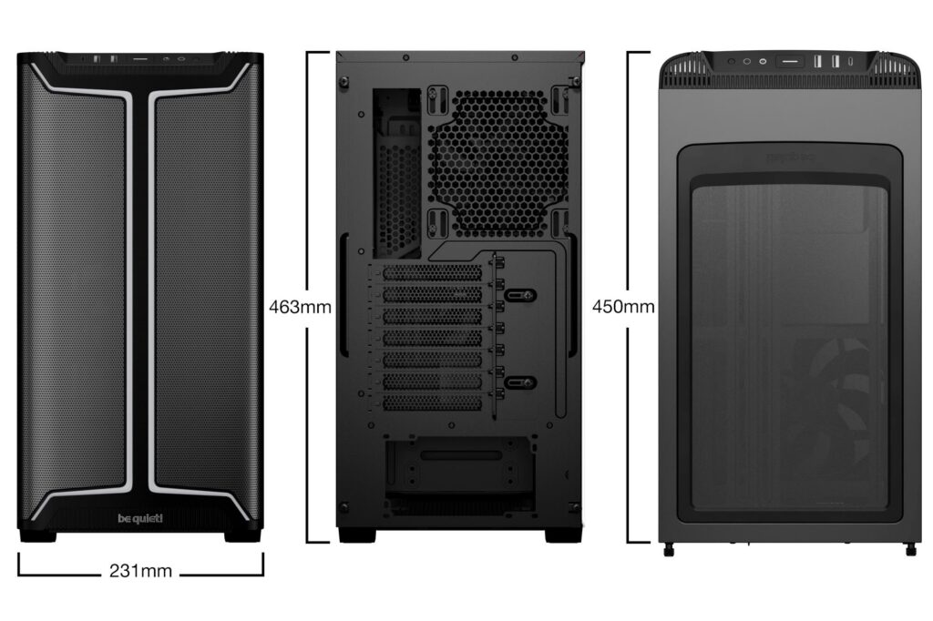 Case|BE QUIET|PURE BASE 501 DX|MidiTower|Case product features Transpare...