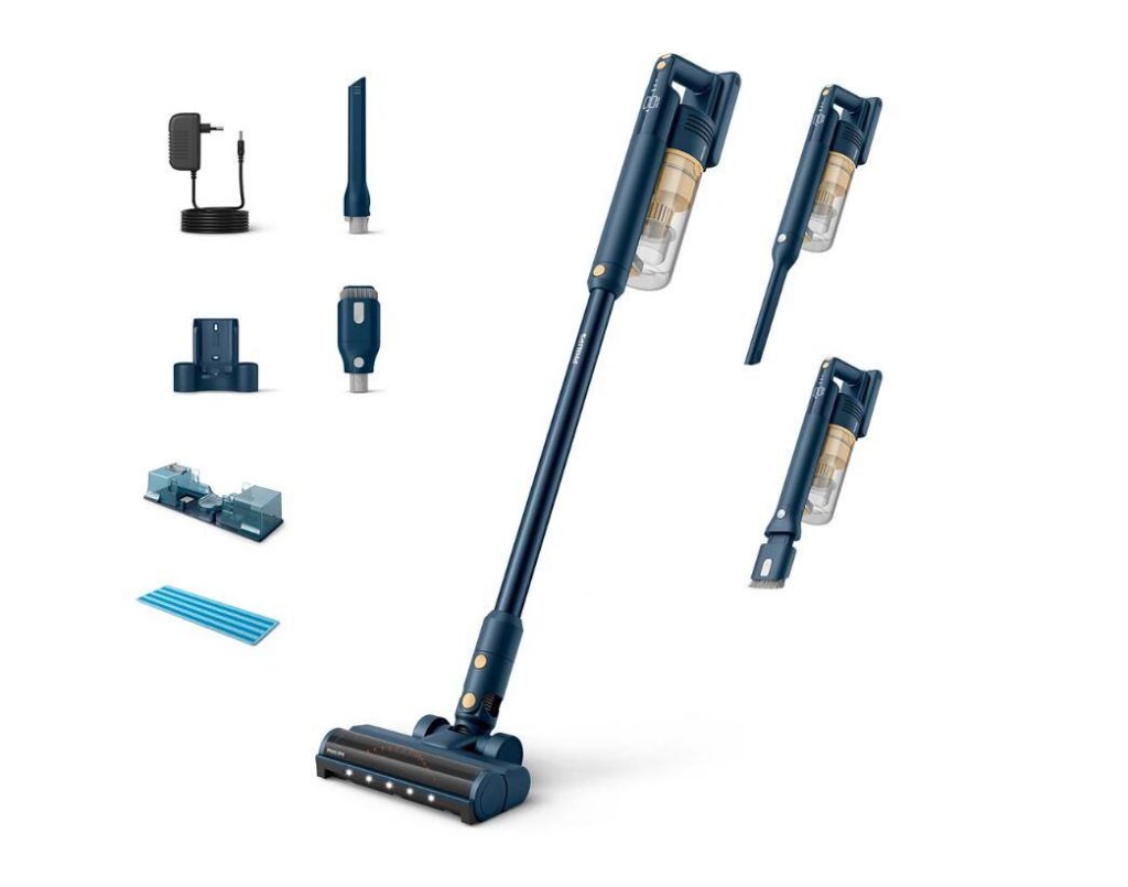 Vacuum Cleaner|PHILIPS|Upright/Cordless/Bagless|Capacity 0.27 l|Noise 84...