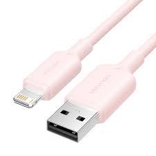 KAABEL USB2.0 TO LIGHTNING/1M PINK LAMPF VENTION