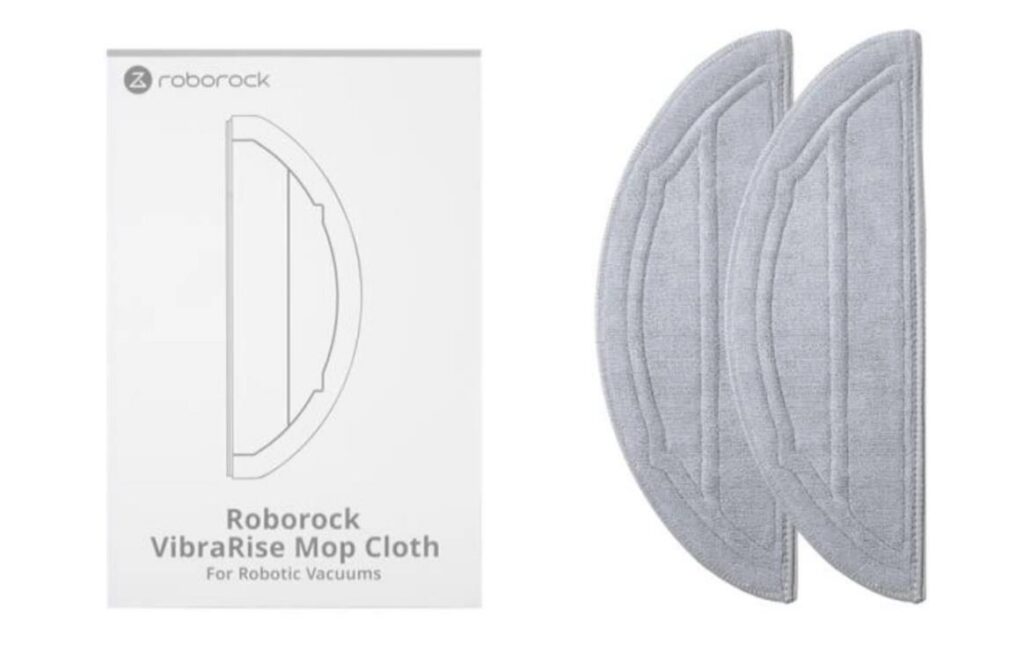 VACUUM ACC MOP CLOTH VIBRARISE/GREY 2PC 8.02.0436 ROBOROCK