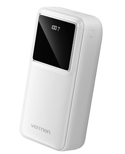 AKUPANK USB 30000MAH 22.5W/WHITE FHMW0 VENTION