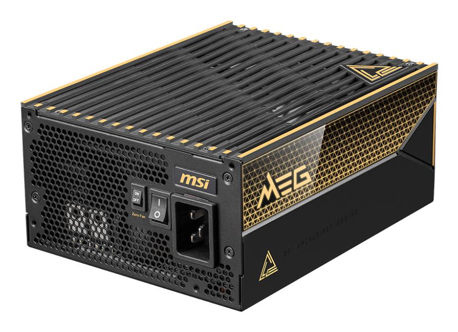 Toiteplokk|MSI|MEG AI1600T PCIE5|ATX 3.1|1600 Watts|Efficiency 80 PLUS&#...