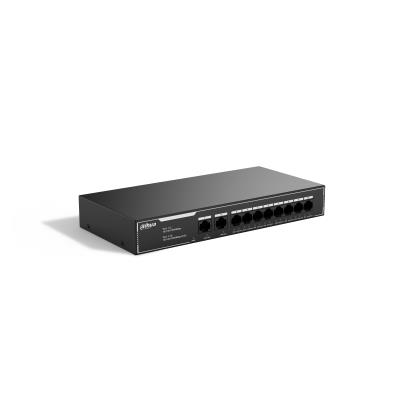 Switch|DAHUA|10-Port Economical Gigabit PoE Switch with 8-Port PoE|Type ...