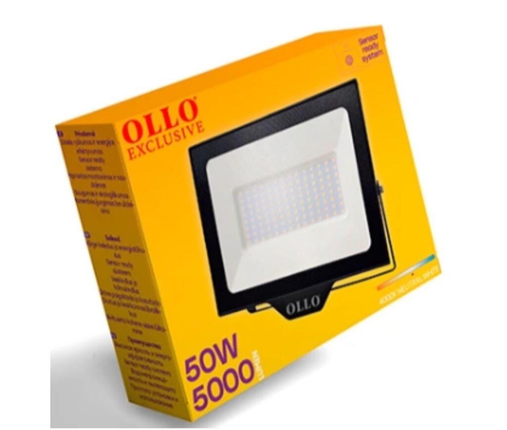 Lamp|OLLO|Power consumption 50 Watts|Luminous flux 5000 Lumen|4000 K|AC2...