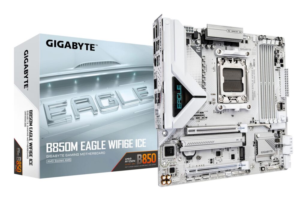 Emaplaat|GIGABYTE|AMD B850|SAM5|Micro-ATX|Memory DDR5|Memory slots 4|B8…