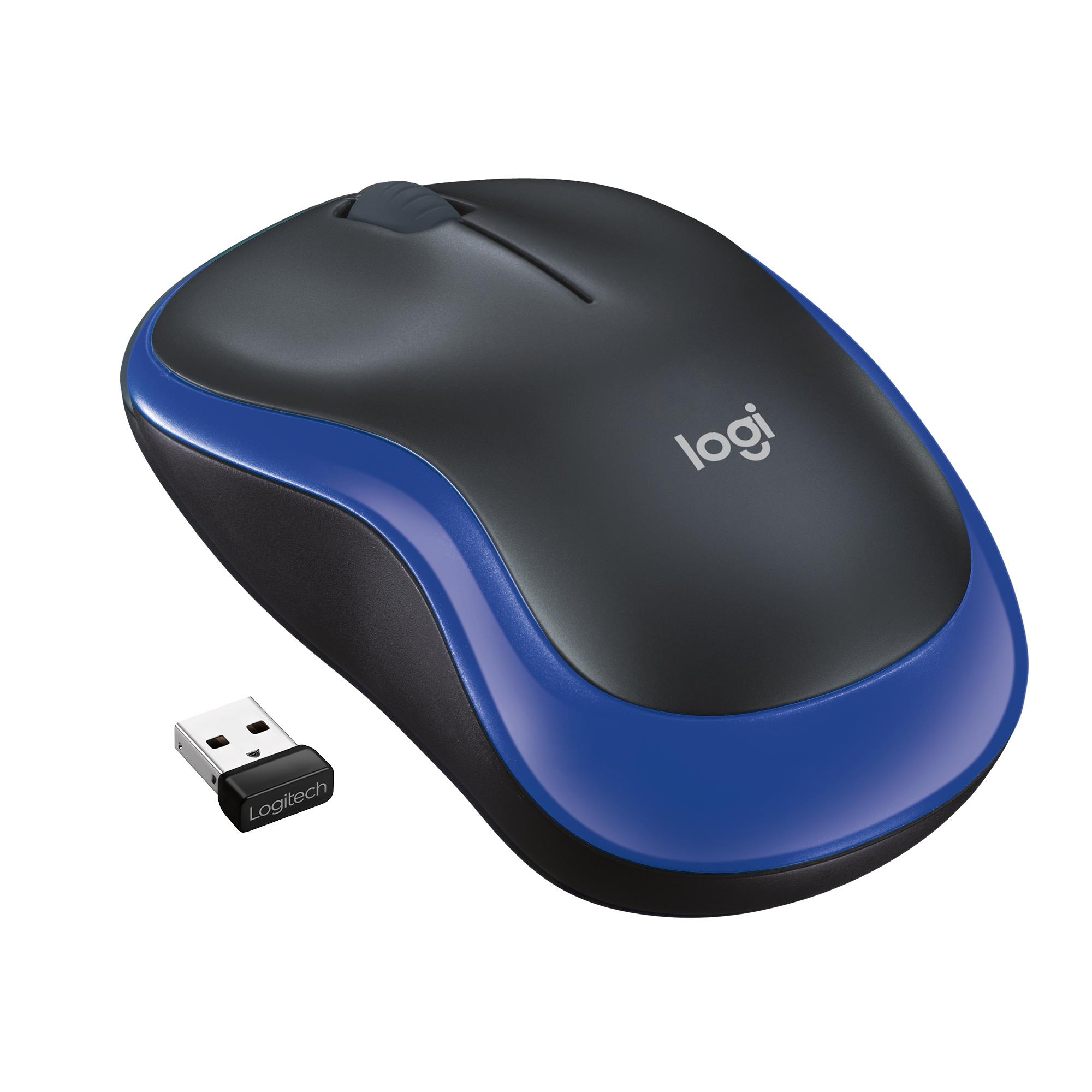 Hiir USB OPTICAL WRL M185/BLUE 910-002236 LOGITECH
