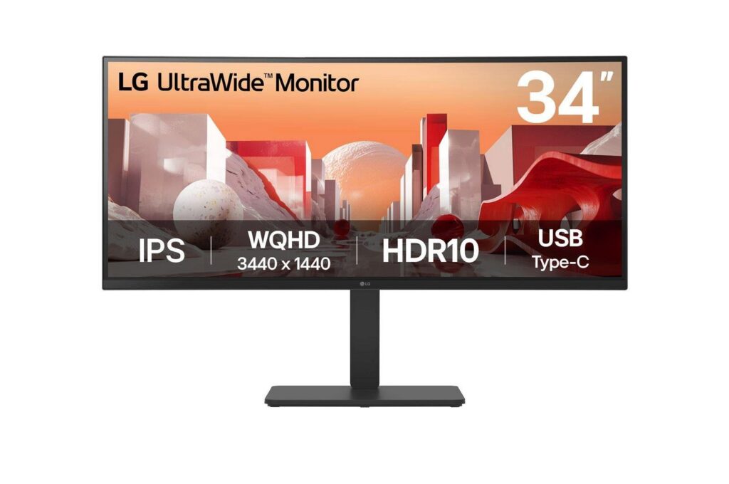 LCD Monitor|LG|34 “|3440 x 1440 pixels|Wide Quad HD|Native aspect ...